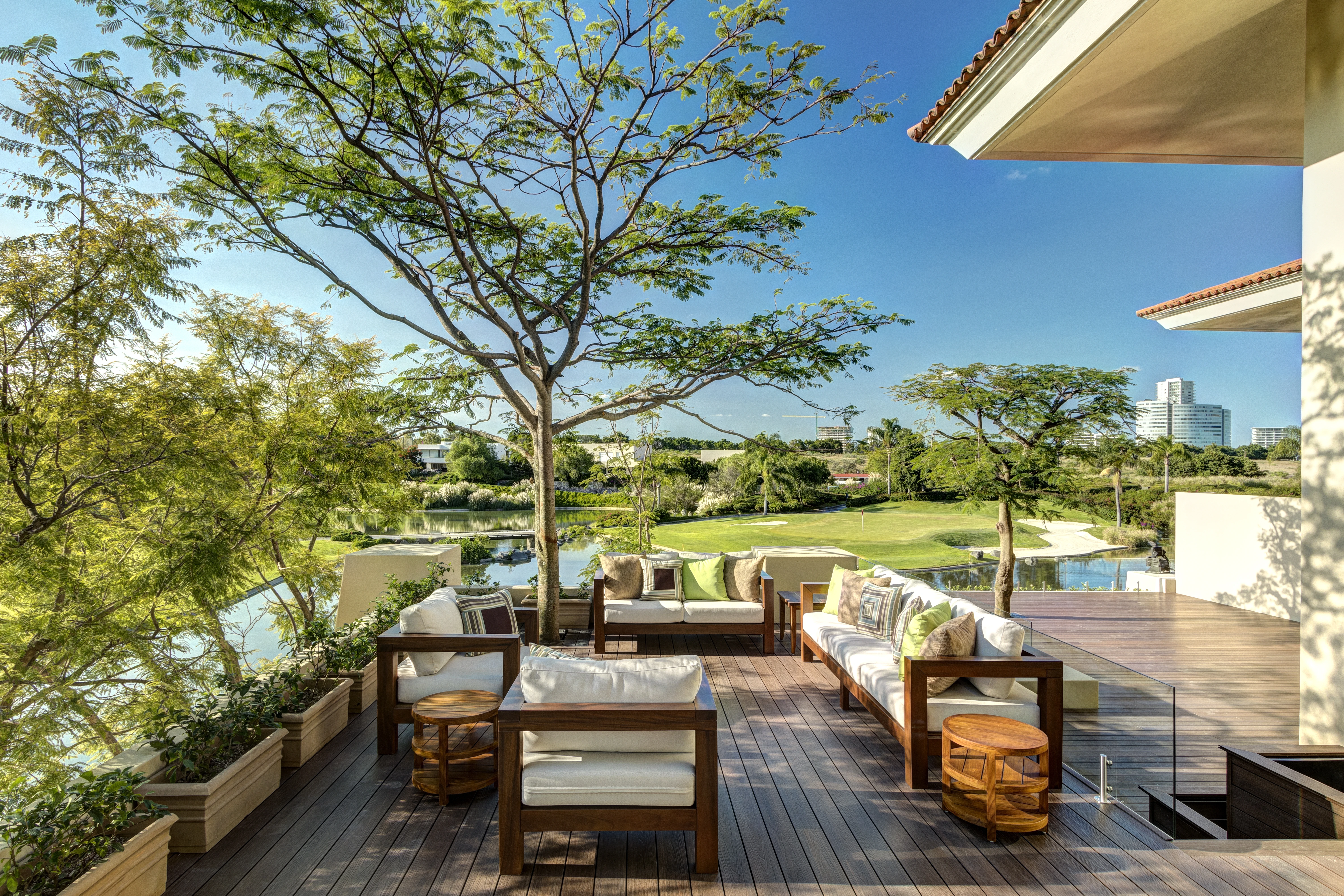 Composiet Teak Vlonderplank 2.3 x 21 cm (23 x 210 mm) - Lengte 400 cm - Afbeelding 8